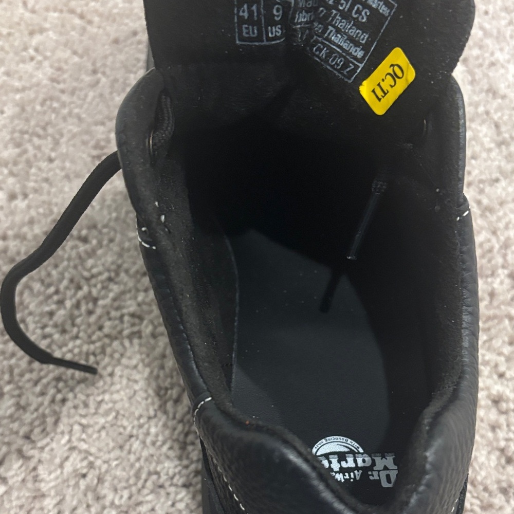 Dr. Martens Black Platform Loafers - Picture 6 of 8